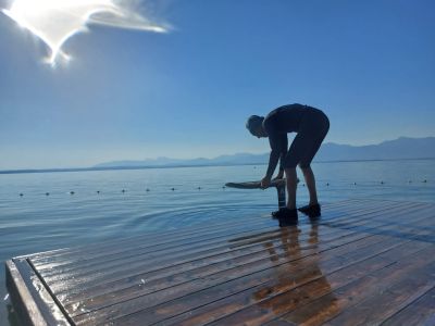 Trainieren im Foilriders Camp Chiemsee